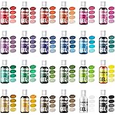 Gel Food Coloring Set - 24 Colors Concentrated Vibrant Edible Food Grade Dye for Baking, Cake, Cookie Decorating, Fondant, Ic