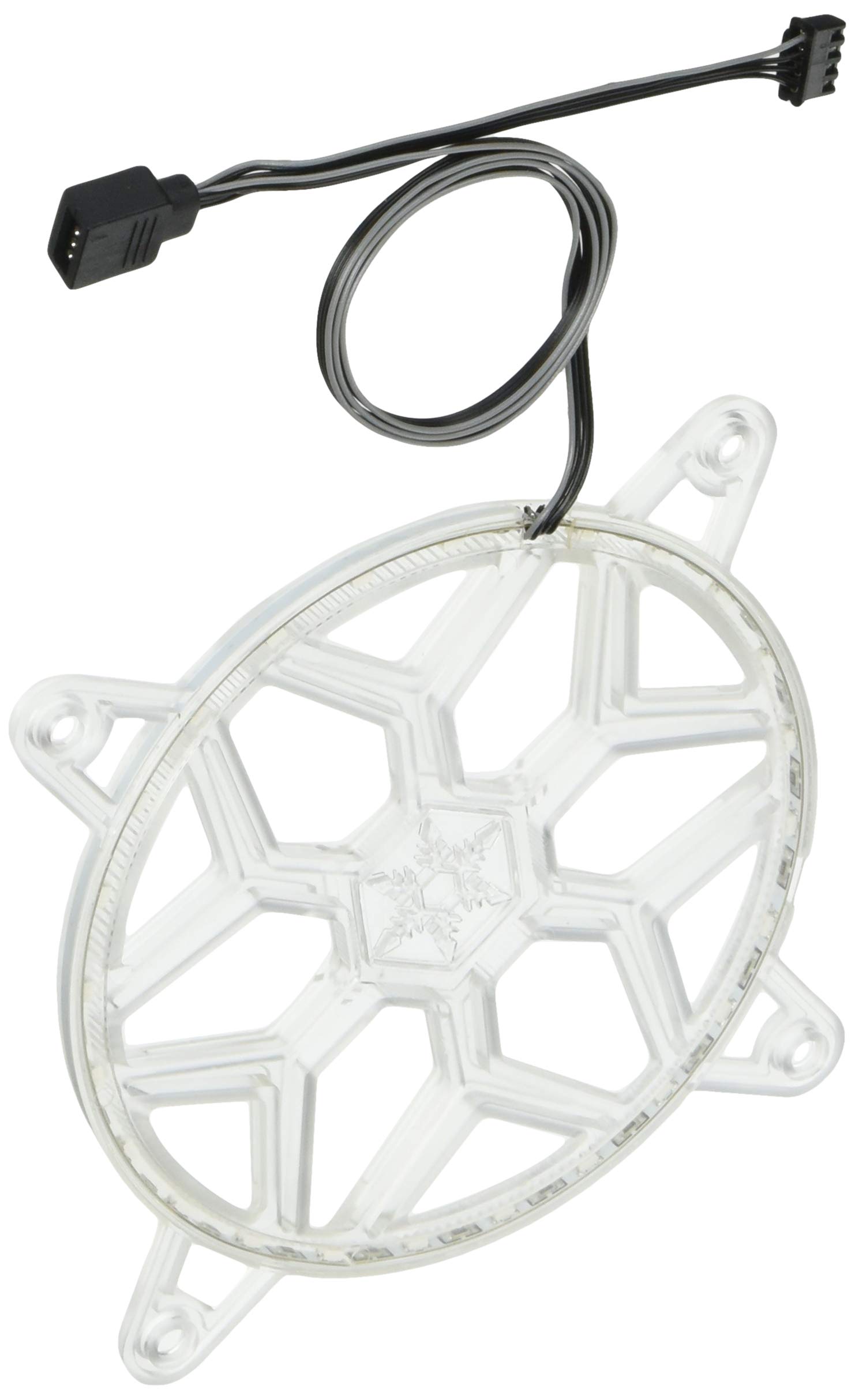 SilverStone SST-FG121 - 120mm Fan Gril with integrated 24 pcs RGB LED Strip