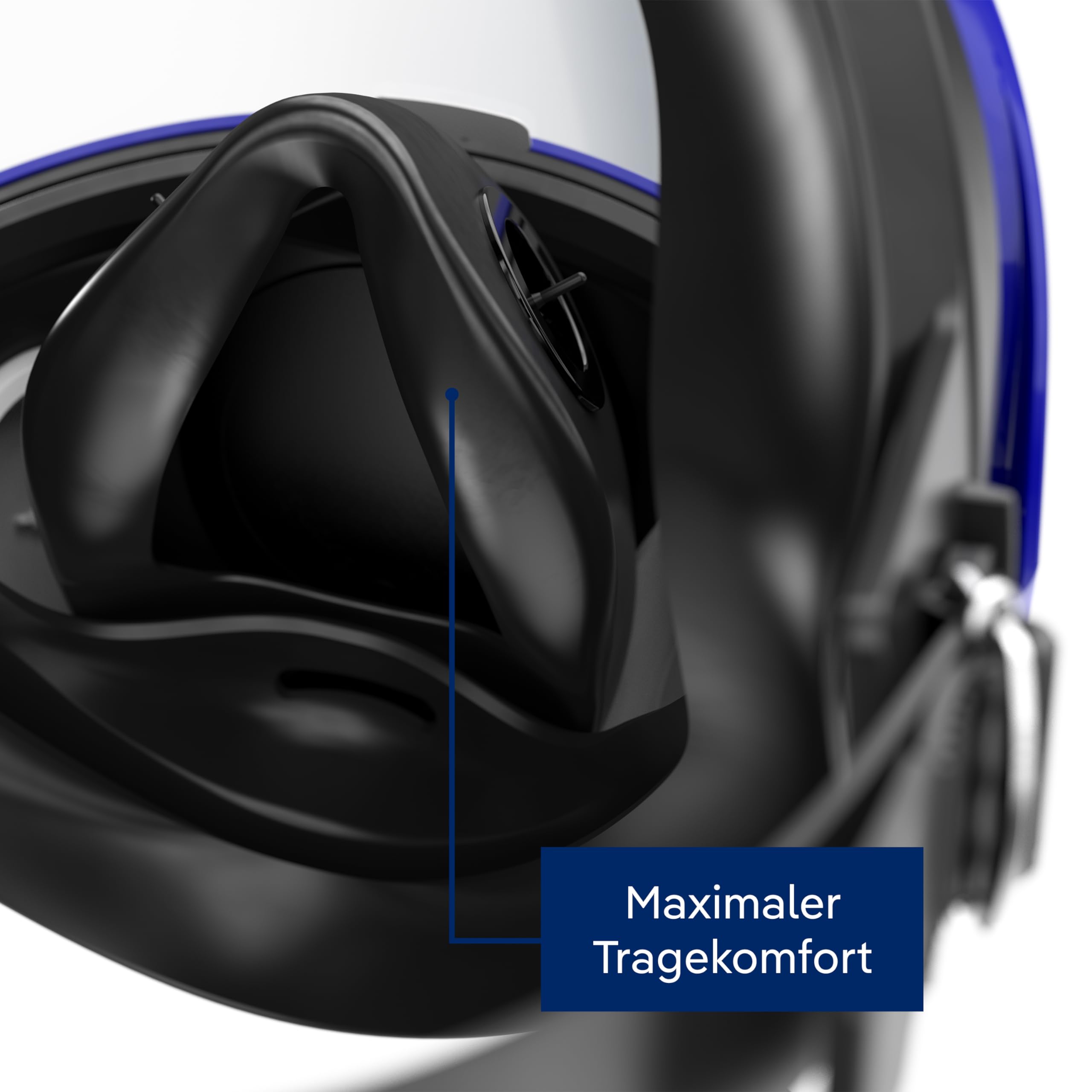 Dräger X-plore 5500 Vollmasken-Set, Atemschutzmaske mit A2P3 Kombi-Filter für Maler, Lackierer gegen Gase, Dämpfe, Feinstaub und Partikel, Universalgröße 5