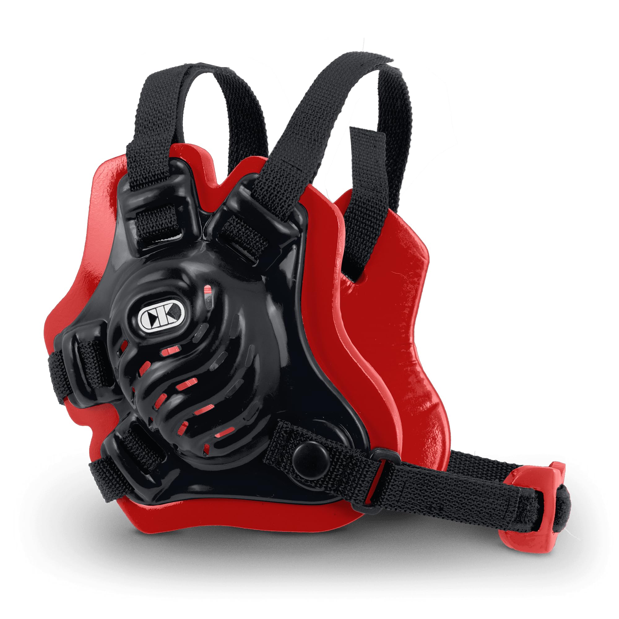 Cliff Keen Tornado Wrestling Headgear - COLOR: Black/Scarlet/Black