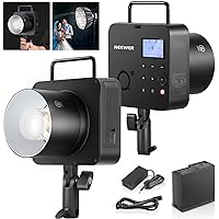 NEEWER Q4 400Ws 2.4G TTL Studio Flash (New Look),1/8000 HSS 2800mAh Battery Powered Outdoor Strobe Light Photography Monoligh