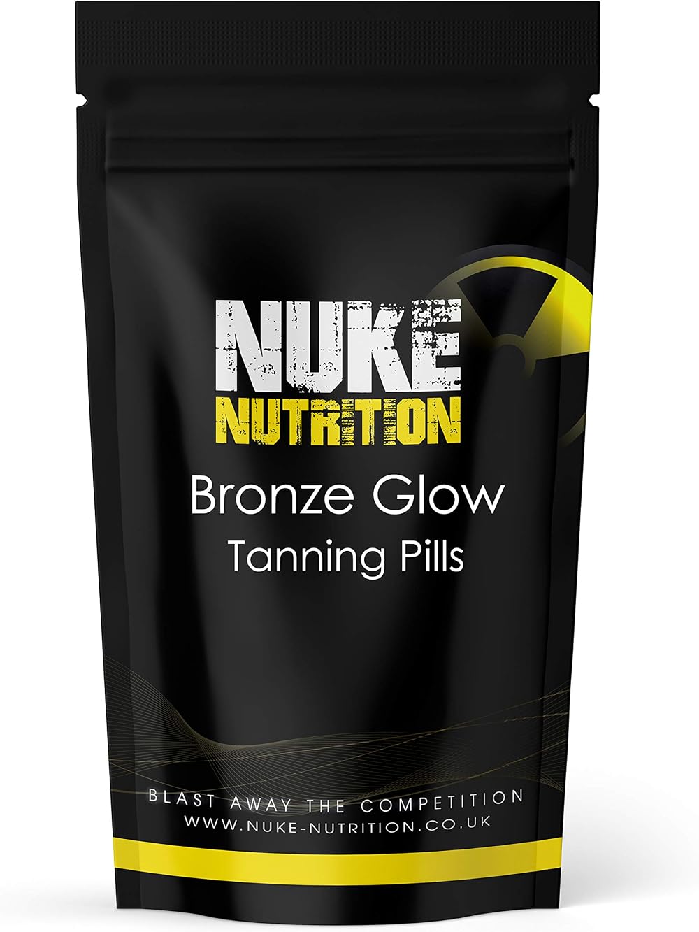 Nuke Nutrition Tanning Tablets x120 - Fast Tan Accelerator Supplement Natural