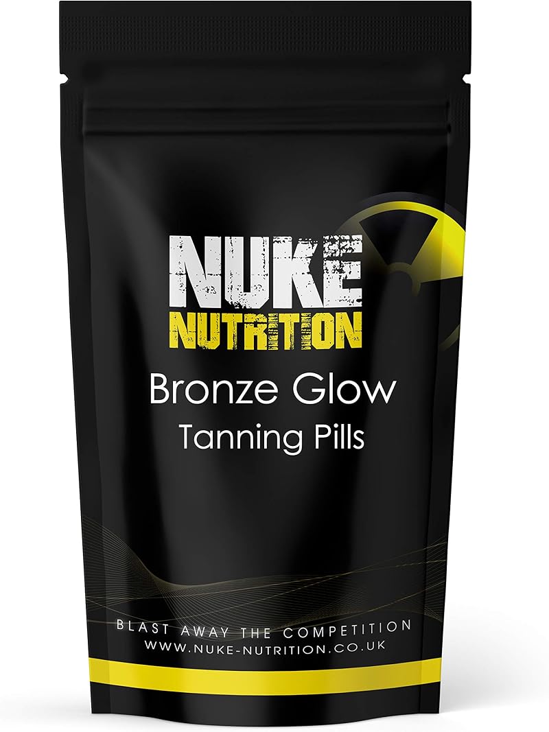 Nuke Nutrition Tanning Tablets x120 - Fast Tan Accelerator Supplement Natural