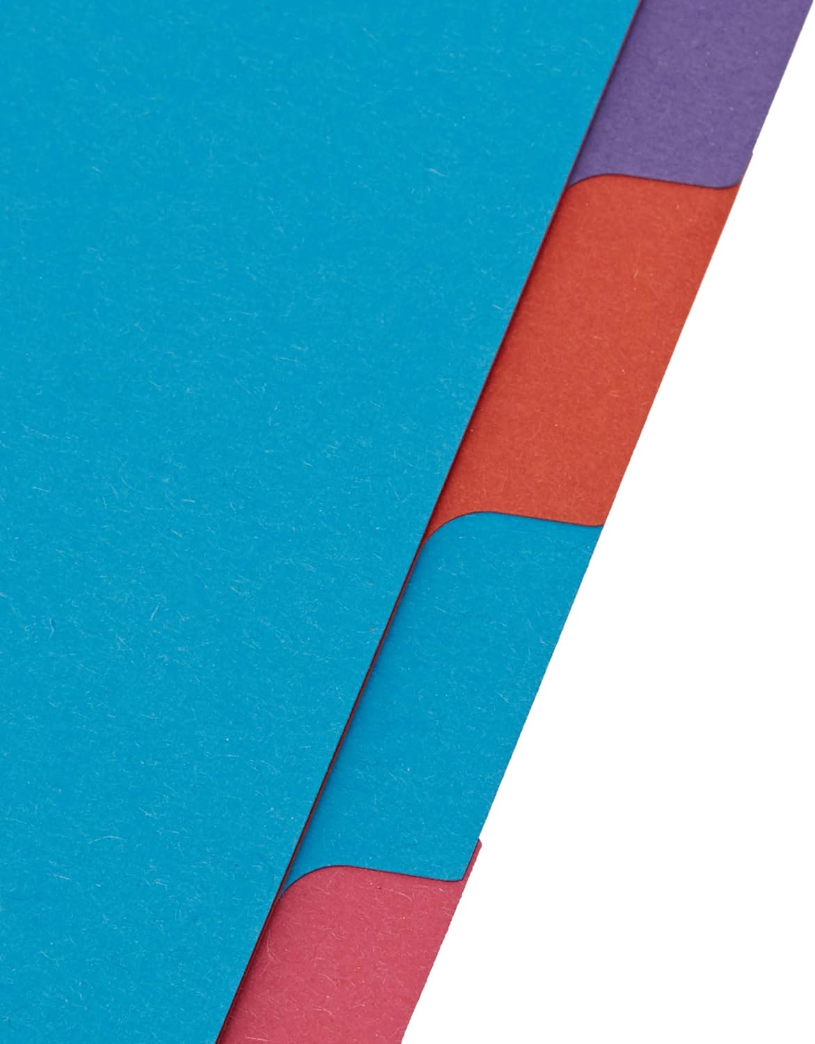 Oxford Campus A4 Size, 10 Part Divider, Multi-Coloured Card Index Dividers for Ring Binders & Lever Arch Files, School Office Filing - Image 5