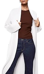 Womens Long Sleeve Maxi Cardigan Open Front