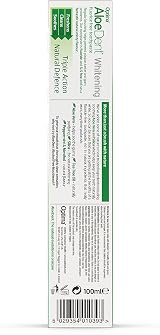 Aloe Dent Whitening Aloe Vera Toothpaste Fluoride Free 100 ml Pack of 2 view 8