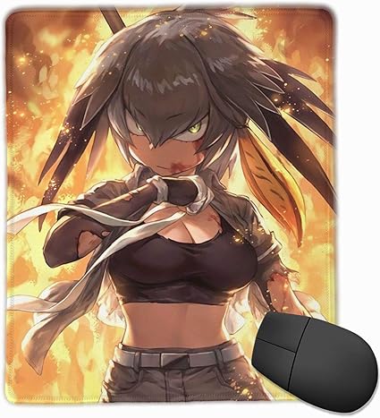 Amazon けものフレンズ Kemono Friends マウスパッド ユニークなデザイン かわいい レーザー 防水 アニメ Pc パソコン用 快適 耐久性 おしゃれ 滑り止め 光学式マウス対応 耐洗い表面 X 幸せの花 マウスパッド 通販