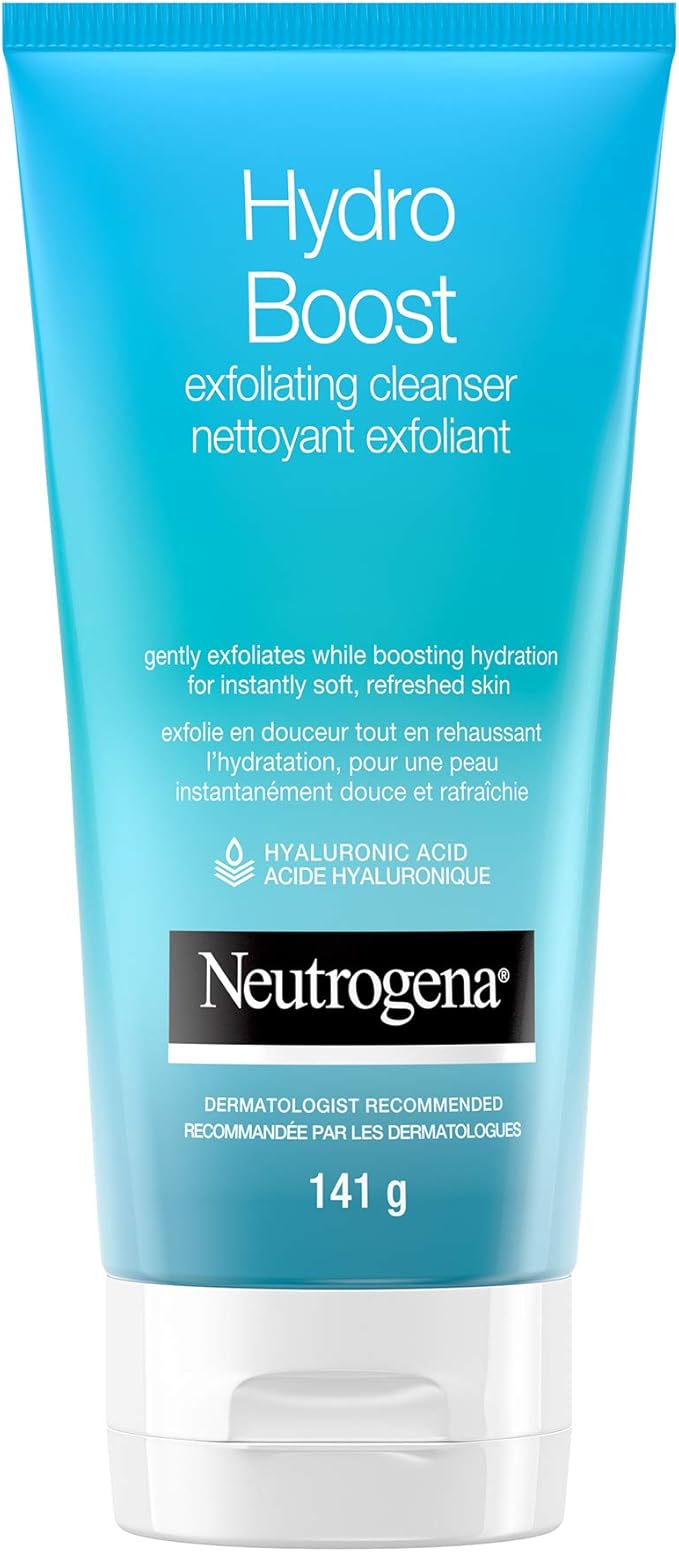 hydro boost neutrogena exfoliating cleanser