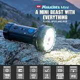 OLIGHT Marauder Mini Rechargeable 7000 Lumen 600m Flood Spot Torch IPX8 Black view 6