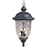Maxim Carriage House DC-Three Light Outdoor Hanging Lantern in Early American style-12.5 Inches Wide by 24.5 inches high