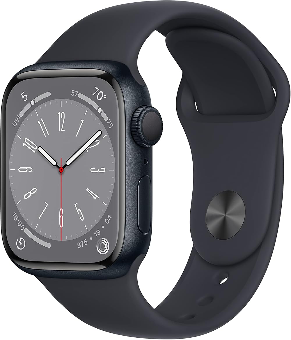 Apple Watch Series 8 GPS 41mm Midnight Aluminium Case Midnight Sport Band