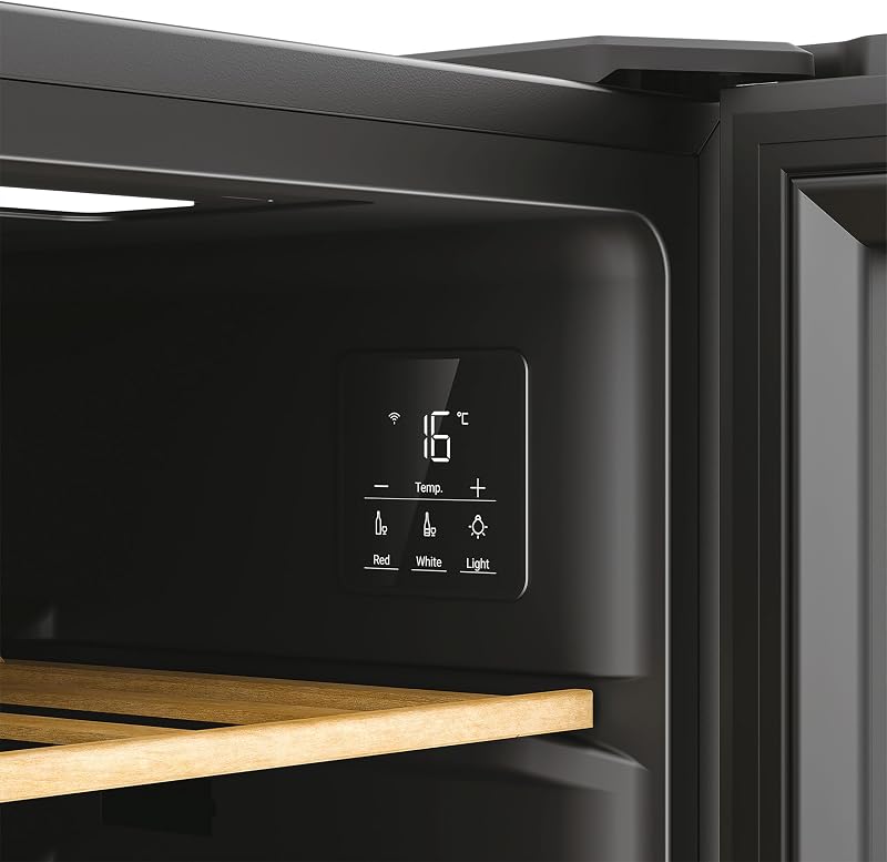 Cave a vin de service - CANDY - CW 058-58 Bouteilles - Connectée - 37 dB - Classe G - 47,5 x 45 x 128 cm