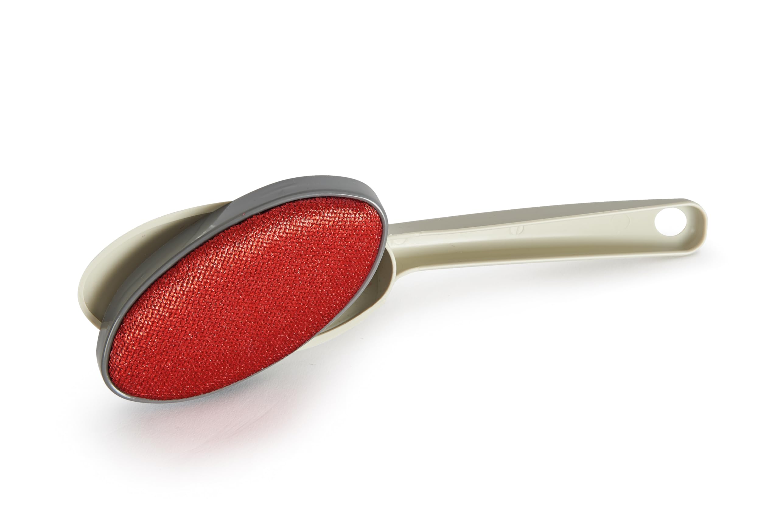 Perfetto Swivel Velvet Brush, Ghiaccio, One Size