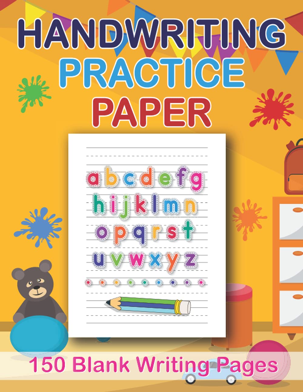 Handwriting Practice Paper: Awesome Kindergarten Writing Paper With Dotted  Lines For Abc Cursive Kids Handwriting Manuscript Practice Workbook For  Kids: Publication, TAHPP Press: 9798466542134: Amazon.com: Books