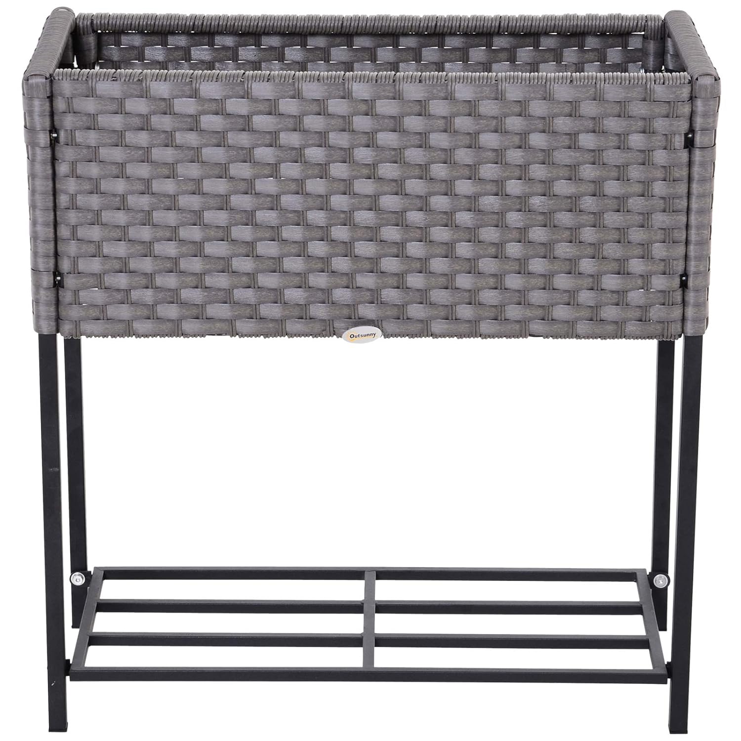 Jardinería Outsunny Jardinera Exterior para Huerto Urbano Jardinera