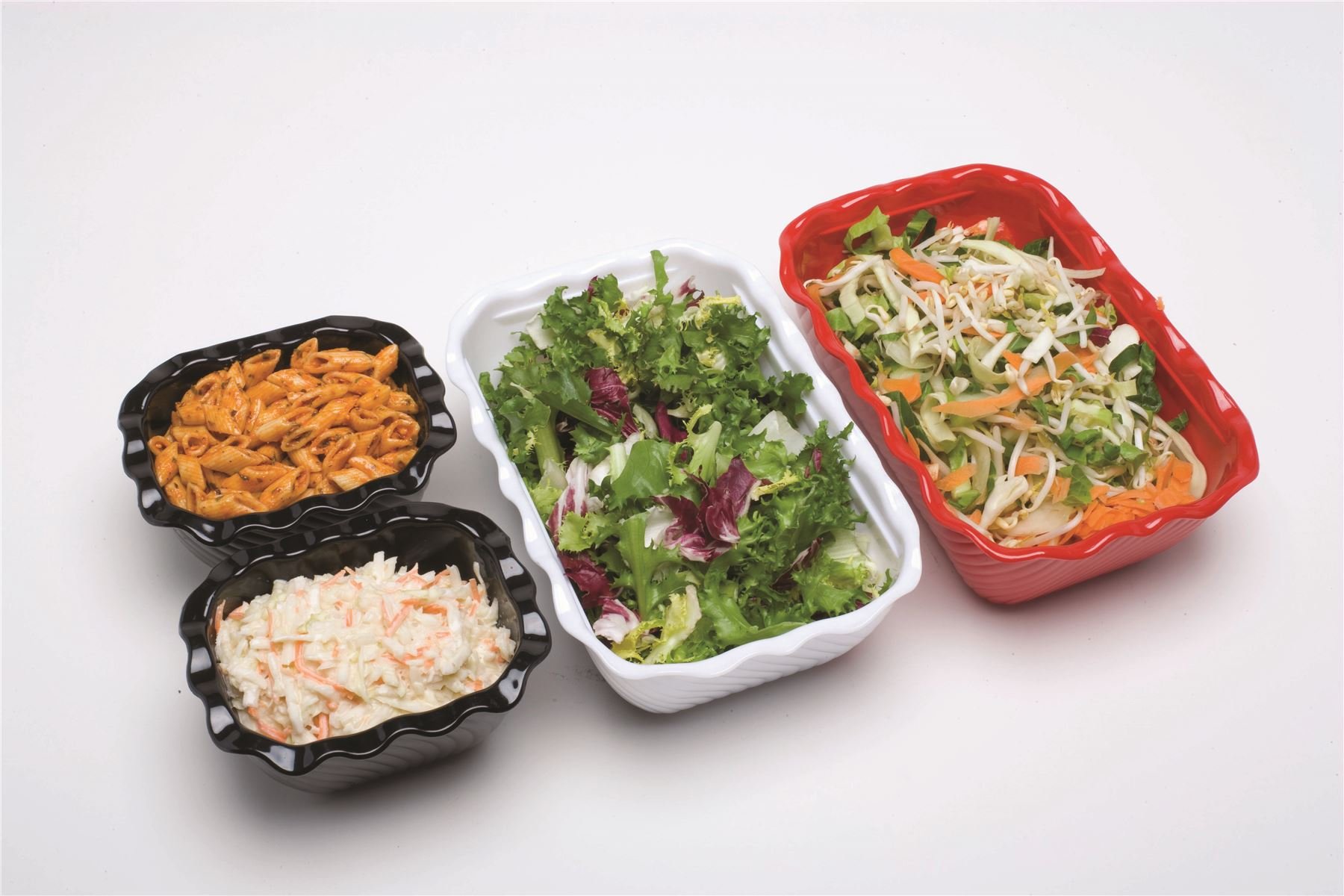 Genware NEV-6963-03 Crock, 2.3 kg, Tulip Black