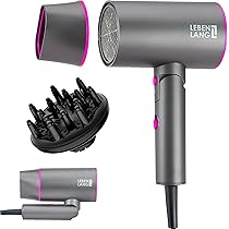 Amazon.com : LEBENLANG Ionic Hair Dryer, 1875W - Foldable