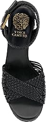 Vince Camuto Women's Pessa Platform Sandal, Black