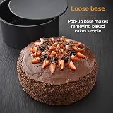 Tower Precision Plus 25cm Deep Cake Tin Black Non-Stick Loose Base Aluminised view 5
