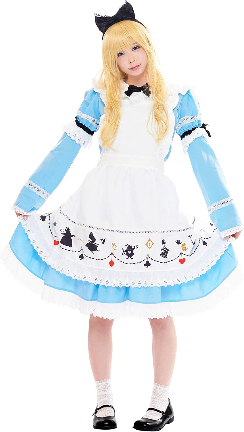 ディズニー ふしぎの国のアリス アリス ゴシック コスチューム レディース 155cm 165cm ホビー 通販 Amazon Co Jp