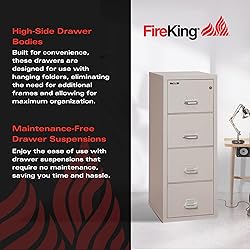 Fireking Fireproof Vertical File Cabinet