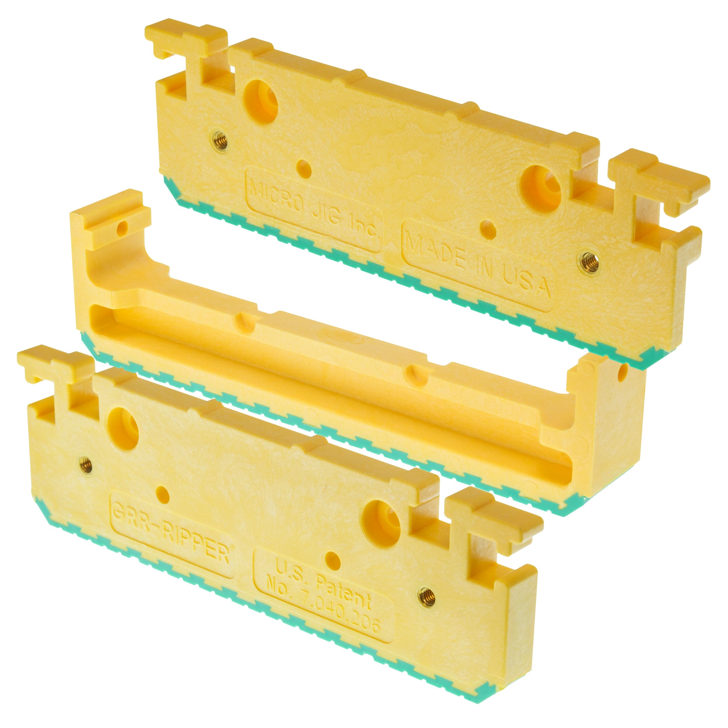MICROJIG GRR-Ripper RR-303 3-Piece Replacement Leg Set, Yellow