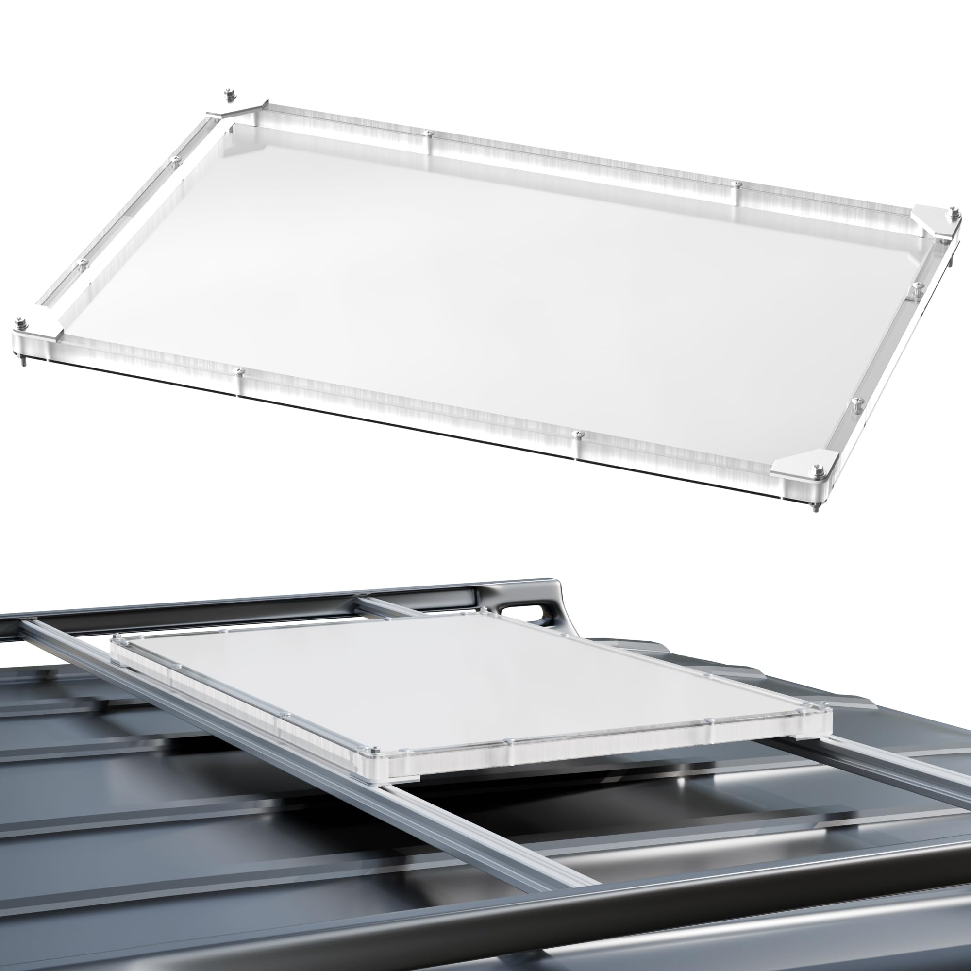 Photo 1 of Starlink Gen 3 Standard Protective Hard Cover, Starlink Enterprise Car?Boat Mount, Easy Screw Installation, Heat-Resistant, Waterproof, for Car Roof, RV, Truck, Trailer