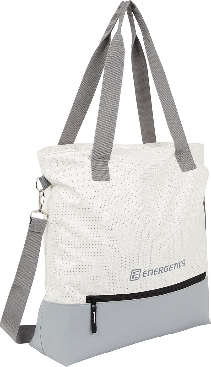 Energetics TB 15L Unisex Sports Bag, Grey Dark/White, 15