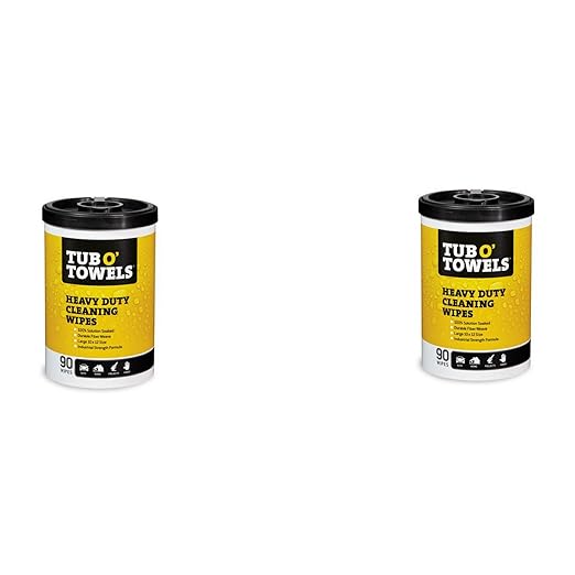 Tub O Towels Heavy Duty MultiSurface Fresh Scent Limpieza Toallitas