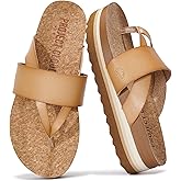 Project Cloud Womens Sandals - Premium Cork Insole Insole Shoes for Women Lightweight and Non Slip Beach Sandals for Women 2026