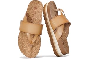Project Cloud Fashion Womens Sandals - Memory Foam Insole and Comfortable Platform Sandals for Women 2025 - Lightweight and Non-slip Perfect Beach Slides