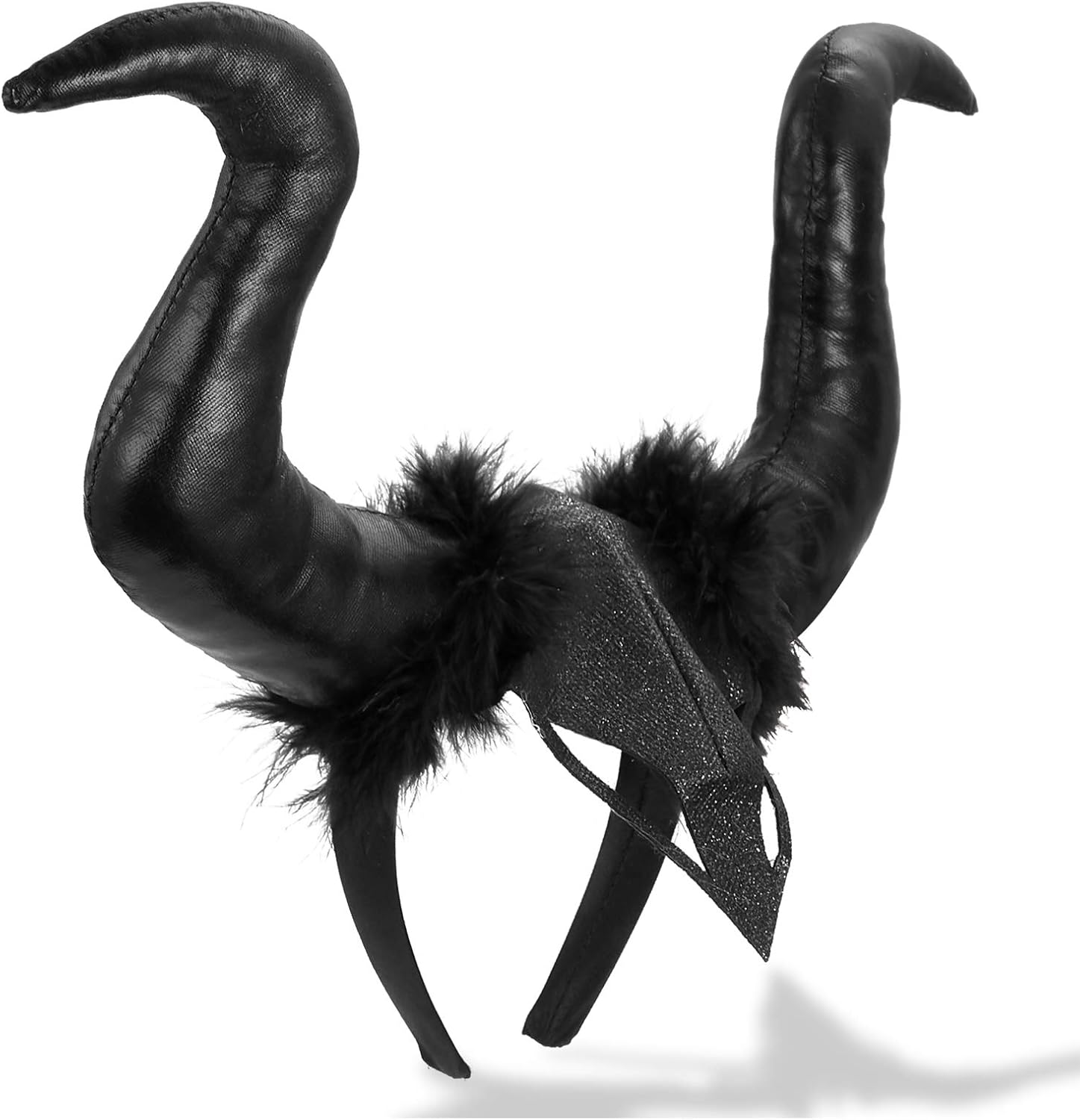 Horn Headband Black Party Horns Headpiece Halloween Cosplay