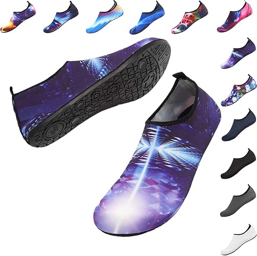 Soviker Water Shoes Barefoot Quick Dry Aqua Socks Beach Swim Surf Yoga Exercise Shoes For Women Men