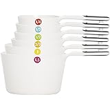 OXO Good Grips 7-Piece Measuring Cup Set with Odd Size 1.5 Cup