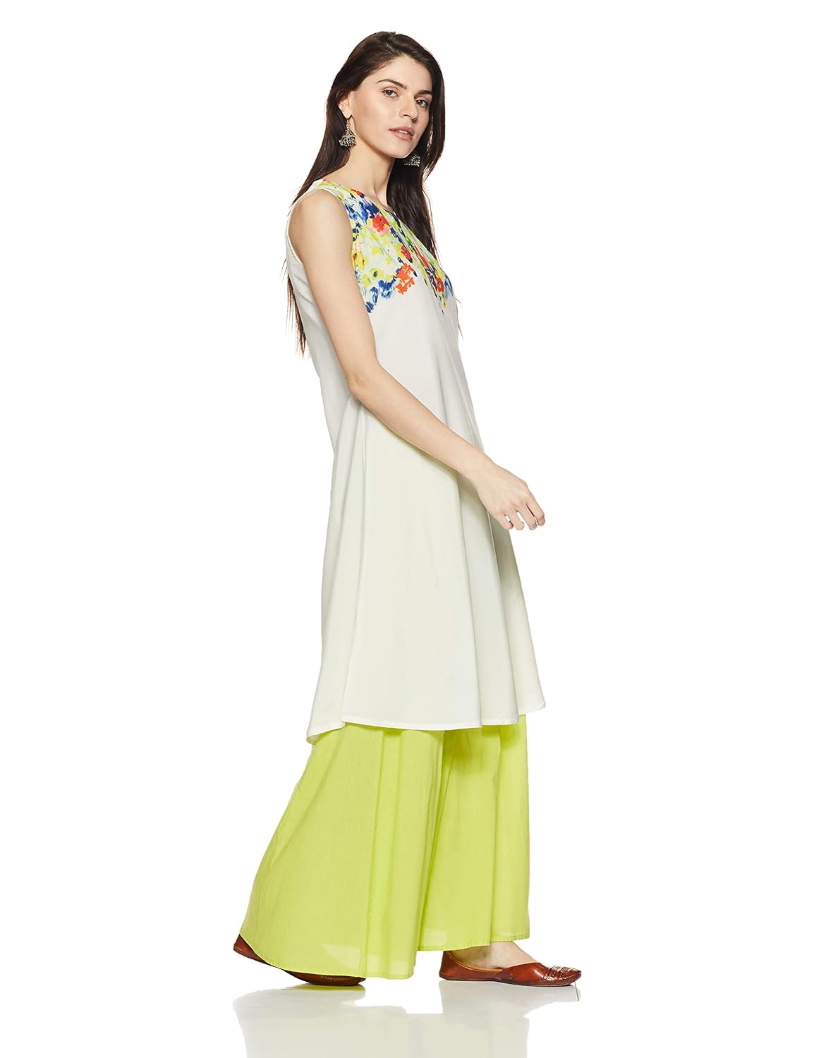 indigo women's a-line kurta