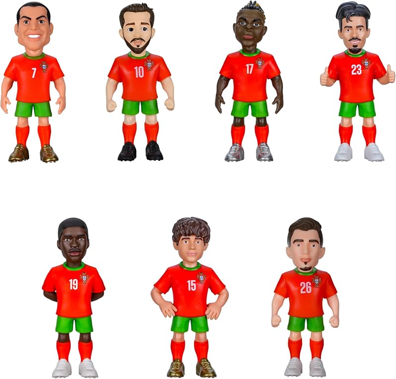 - World Cup Football Stars Mini Format - Portugal - Bolsa Sorpresa - Figura Coleccionable de 7 cm