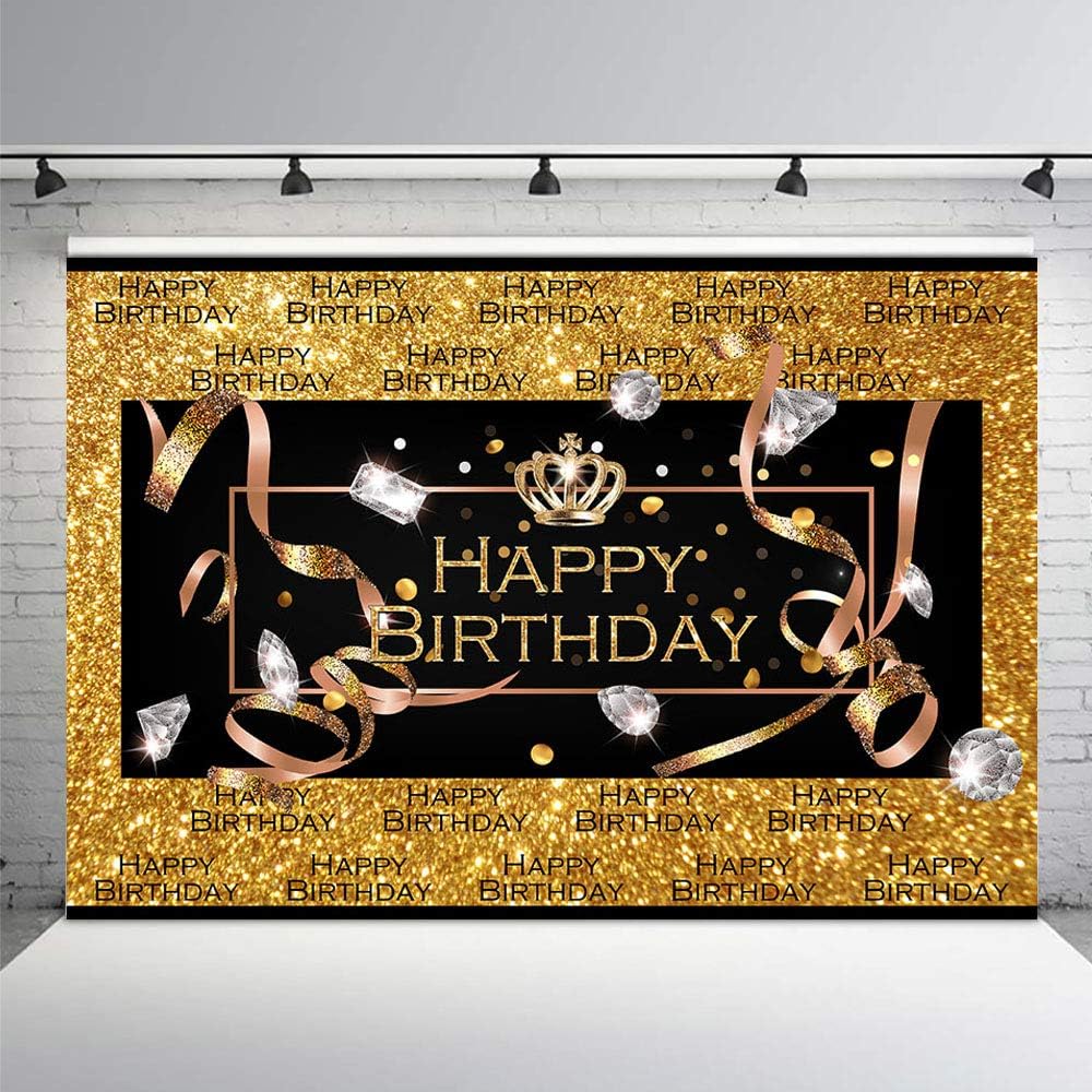 Mehofoto Toile De Fond Pour Studio Photo Pour Adulte Inscription Happy Birthday Photo Et Camescopes Accessoires Libertywings Vn