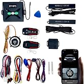 Car Central Locking keyless Entry Button&amp;keyless Entry System with autostart Stop Engine and Alarm &amp; Remote Start