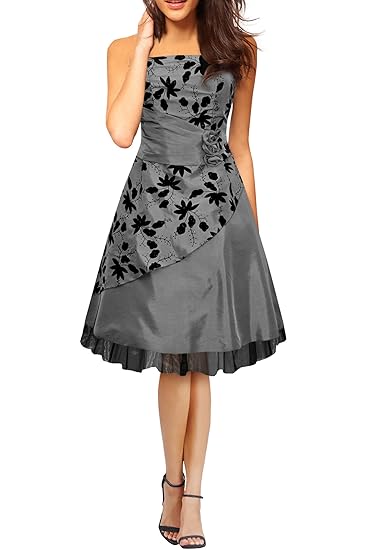 BlackButterfly 'Sia' Satin Essence Abschlussballkleid