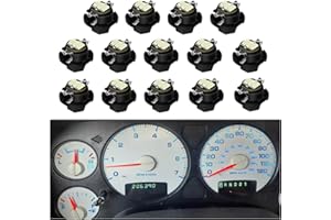 RAVSOFT Instrument Gauge Cluster Panel Speedometer LED Lights Bulbs Kit replacement Compatible with 2002-2006 Dodge Ram 1500 2500 3500 (Ice blue), Pack of 14
