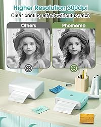 Phomemo M04S Portable Thermal Printer Bluetooth