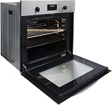 SIA 60cm Stainless Steel Digital Single Electric Oven And 4 Burner Gas Hob view 8