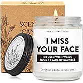 Best Friends Candle Gifts for Women Men, Miss Your Face Candle, Funny Friendship Candles, Fun Gifts for Friends, Unique Friend Birthday Gift for Her Him Coworker, for Sister, Friendship Candles-7