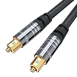 BlueRigger Digital Optical Audio Toslink Cable