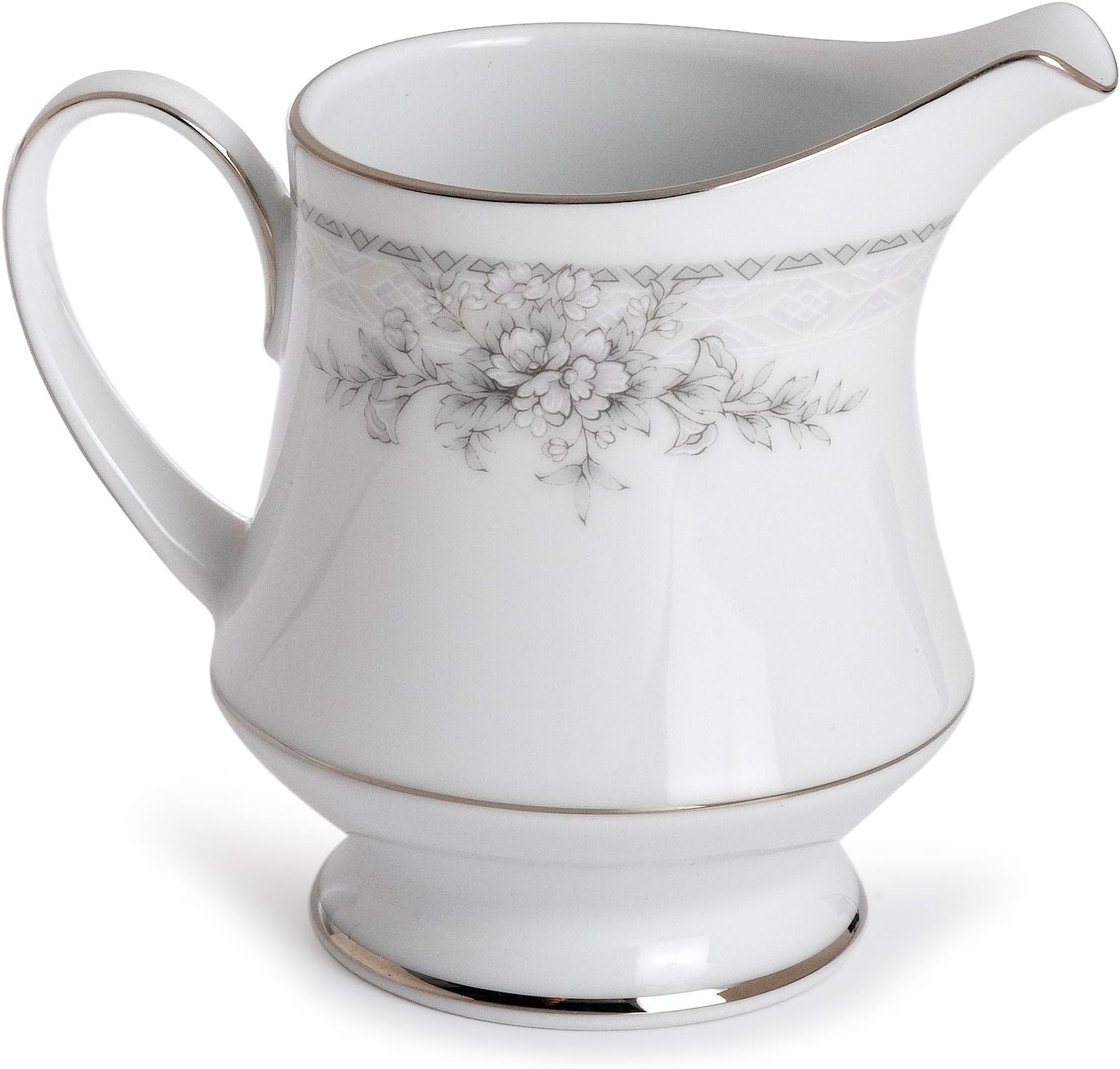 Noritake Sweet Leilani Creamer 8 oz, White