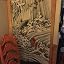 Japanese Noren Doorway Curtain Tapestry Carp Goldfish, Blue, made in J