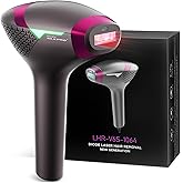 Upgrated Diode Laser Hair Removal for Dark Skin Tones, DermRays 1064nm Laser Hair Removal, Permanent Reduction in Hair Regrowth for Women and Men, V6S Suitable for Deep Skin Tone & Melanated Skin Tone