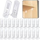 20pcs Plastic Locking Shelf Support Pegs,6.9mm