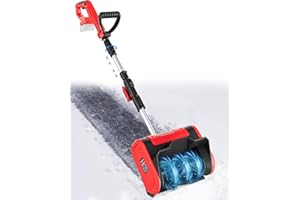 TAIRDA 10-Inch Snow Shovel for Milwaukee M18 18v Battery(NO Battery), Cordless Electric Snow Shovel with 10in. Width, 6in. Depth, 20FT Throw Distance, Snow Blower Shovel for Patio Driveway(Bare Tool)