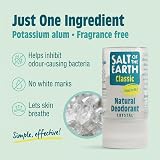 Salt of the Earth Classic Natural Deodorant Crystal Fragrance Free Vegan view 2